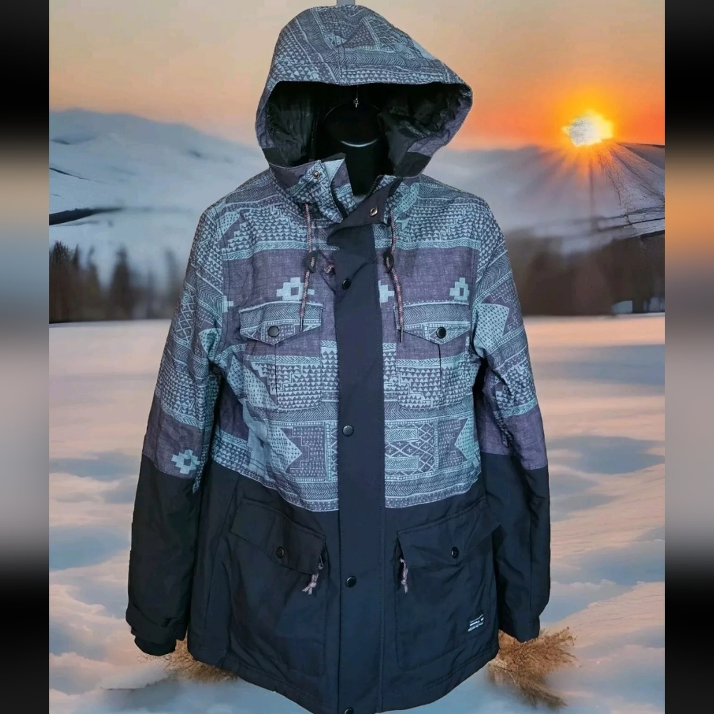 O'Neill Hyperdry Firewall Snow Outerwear Ladies Large Jacket EUC READ